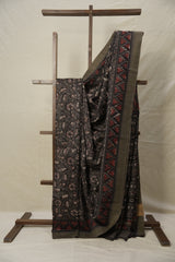 Kashish HBP Cotton Silk Saree With Ghicha Border - SRKCSS1070