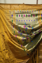 Golden Silk Paithani Saree -SRGSPS822