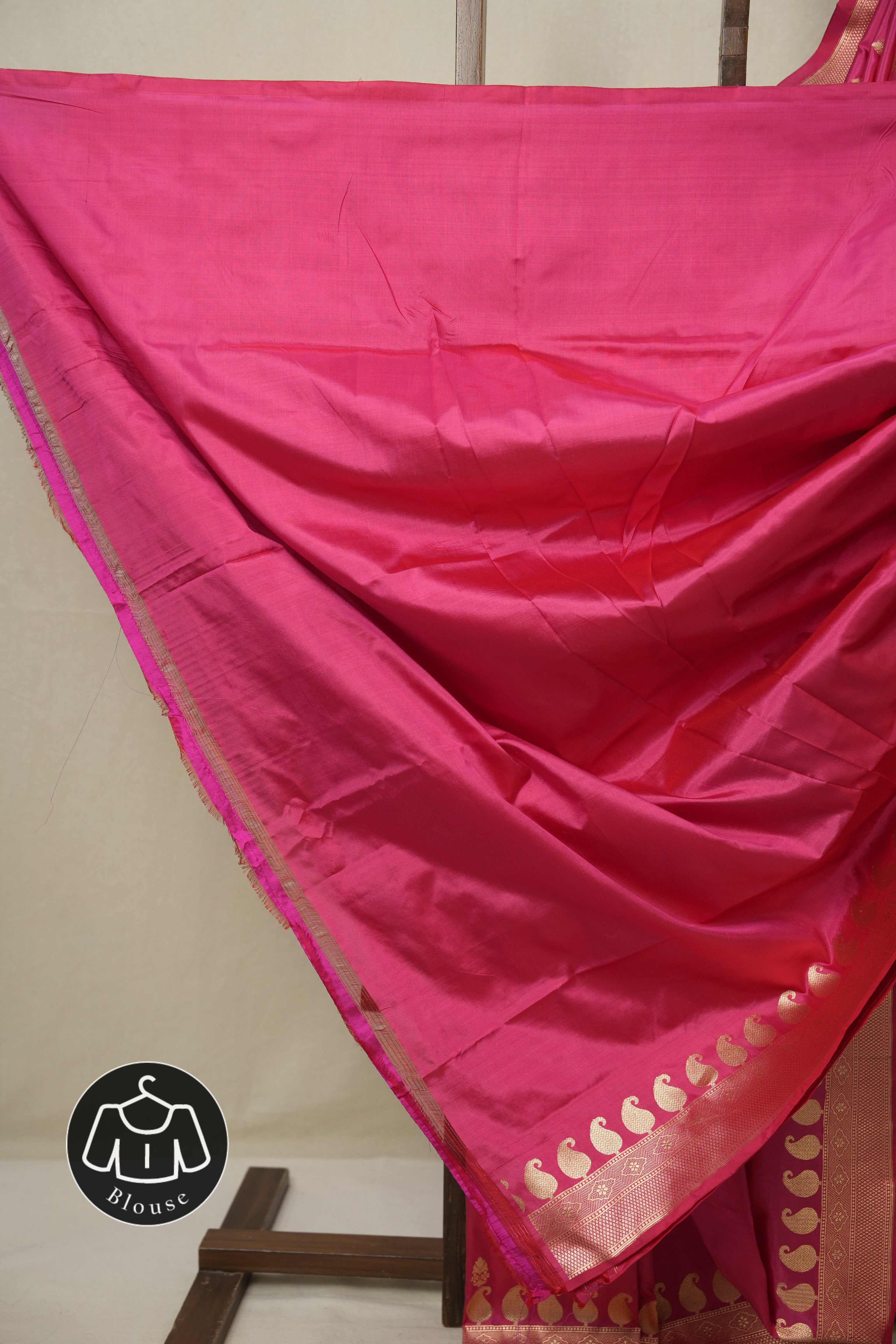 Peach Pink Banarasi Silk Saree - SRPPBSS903