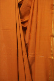 Tan Orange Cotton Paithani Saree - SRTOCPS843