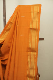 Tan Orange Cotton Paithani Saree - SRTOCPS843