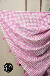 Aqua Blue HBP Signature Cotton Saree - SRABSCS004