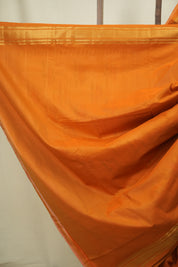 Tan Orange Cotton Paithani Saree - SRTOCPS843
