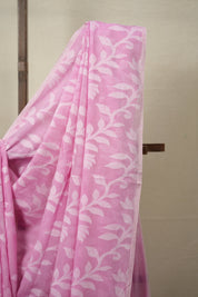 Pink Cotton Jamdani Saree - SRPCJS153
