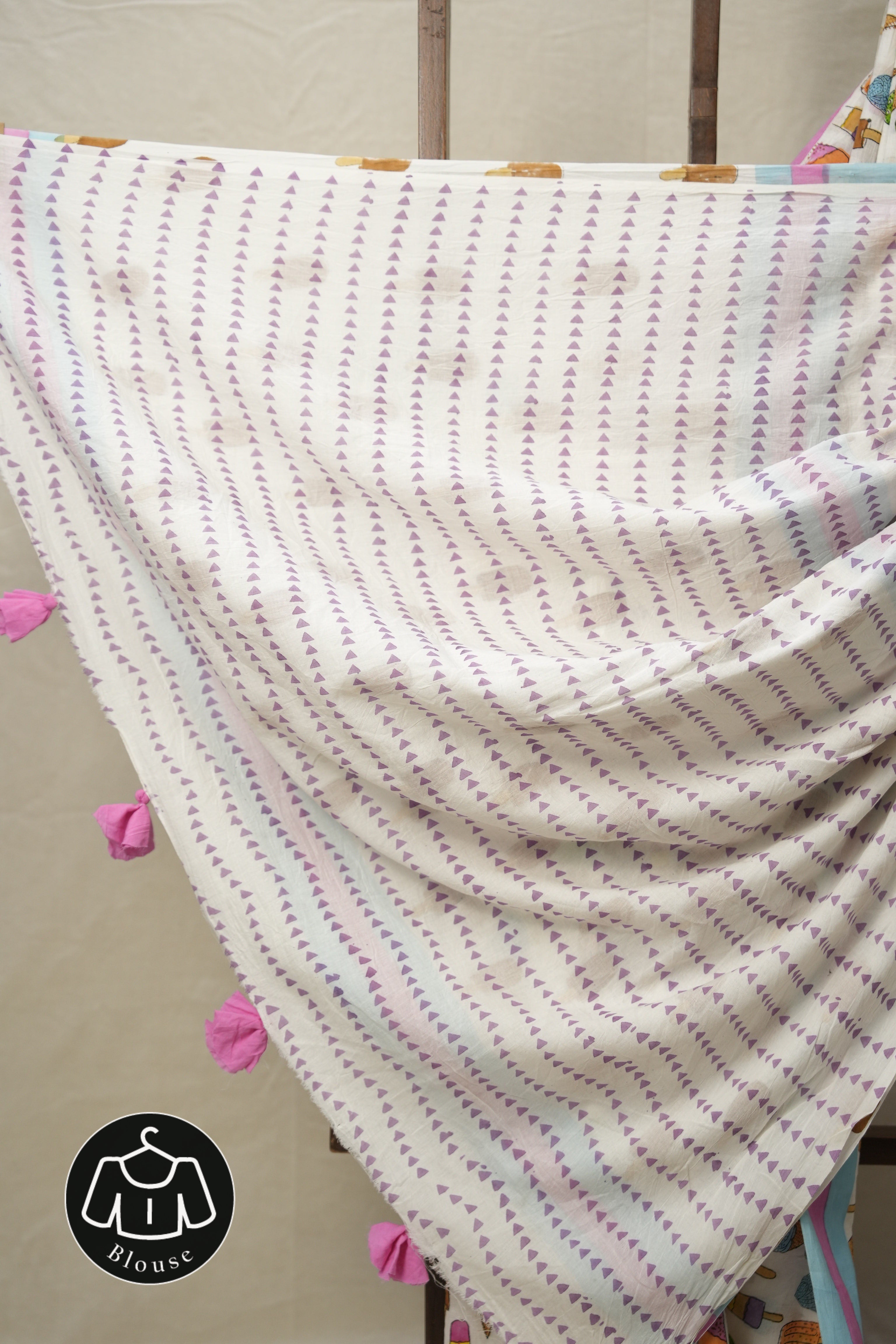 Ice Cream HBP Signature Cotton Saree - SRICSCS006