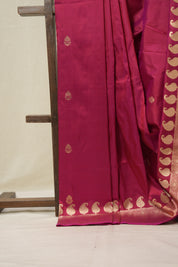 Pink Banarasi Silk Saree - SRPBSS902
