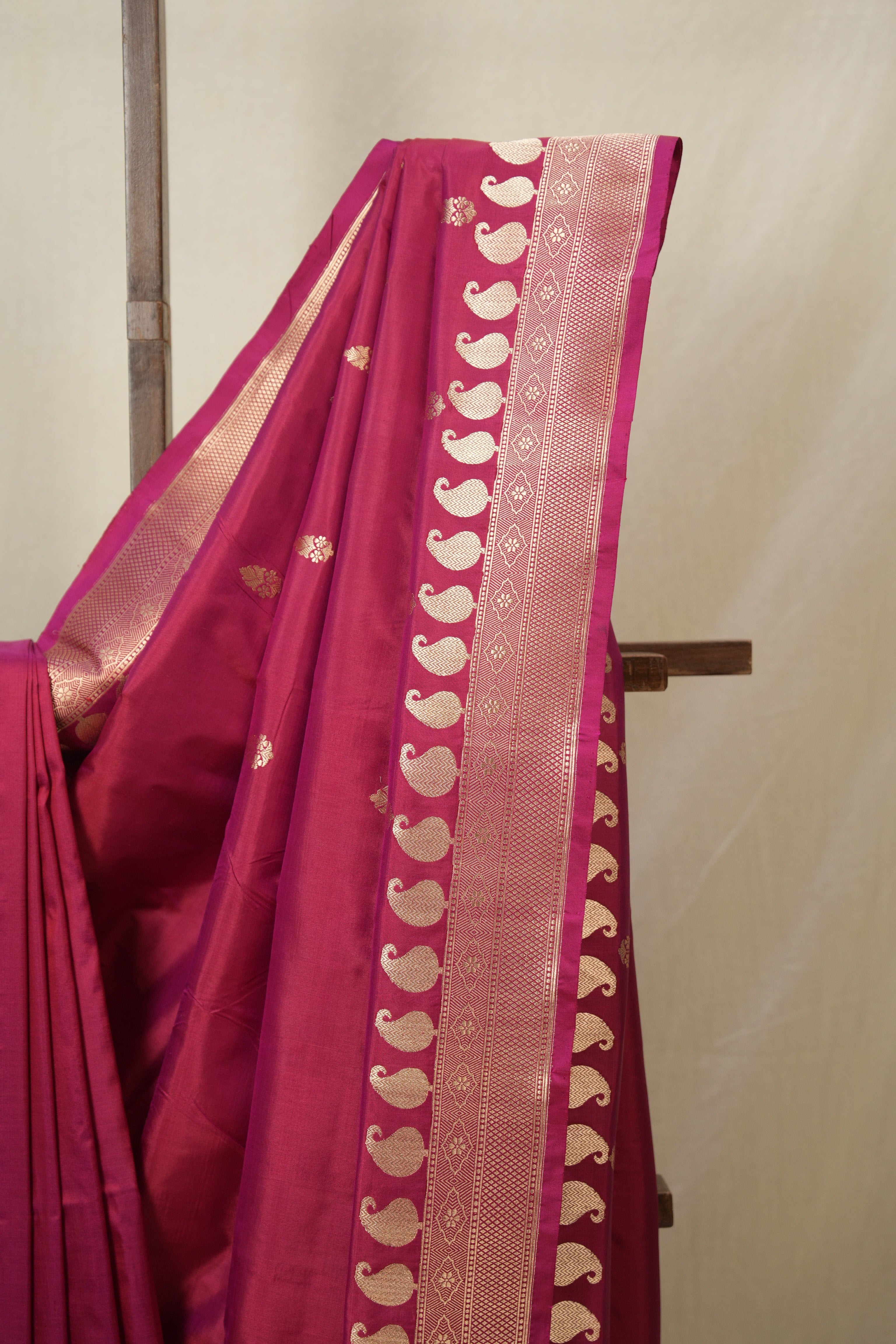 Pink Banarasi Silk Saree - SRPBSS902