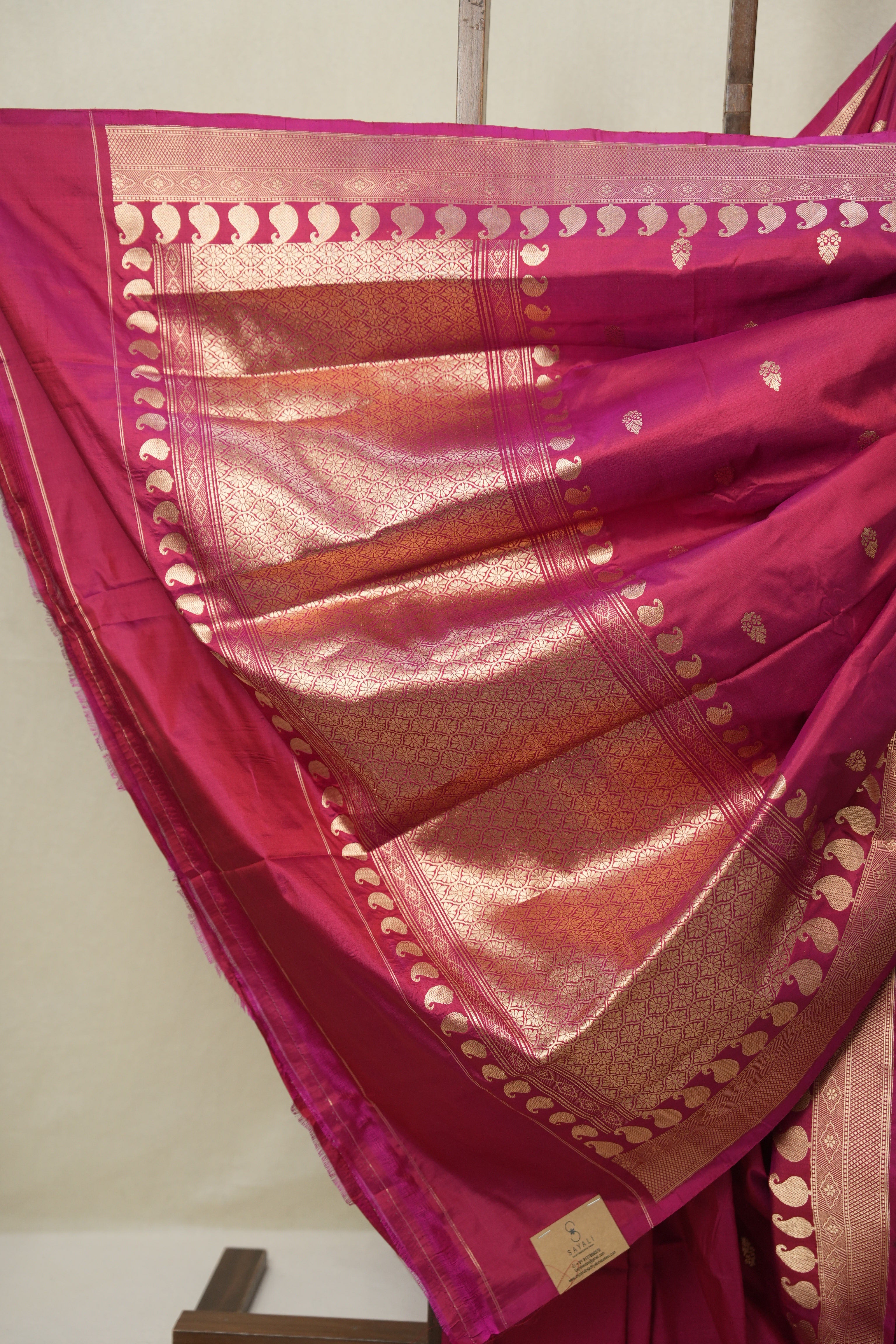 Pink Banarasi Silk Saree - SRPBSS902