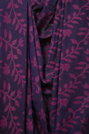 Purple Cotton Jamdani Saree - SRPCJS155