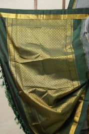 Grey Kanjivaram Silk Saree - SRGKSS1002