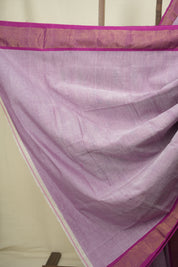 Lilac Cotton Paithani Saree - SRLCPS844