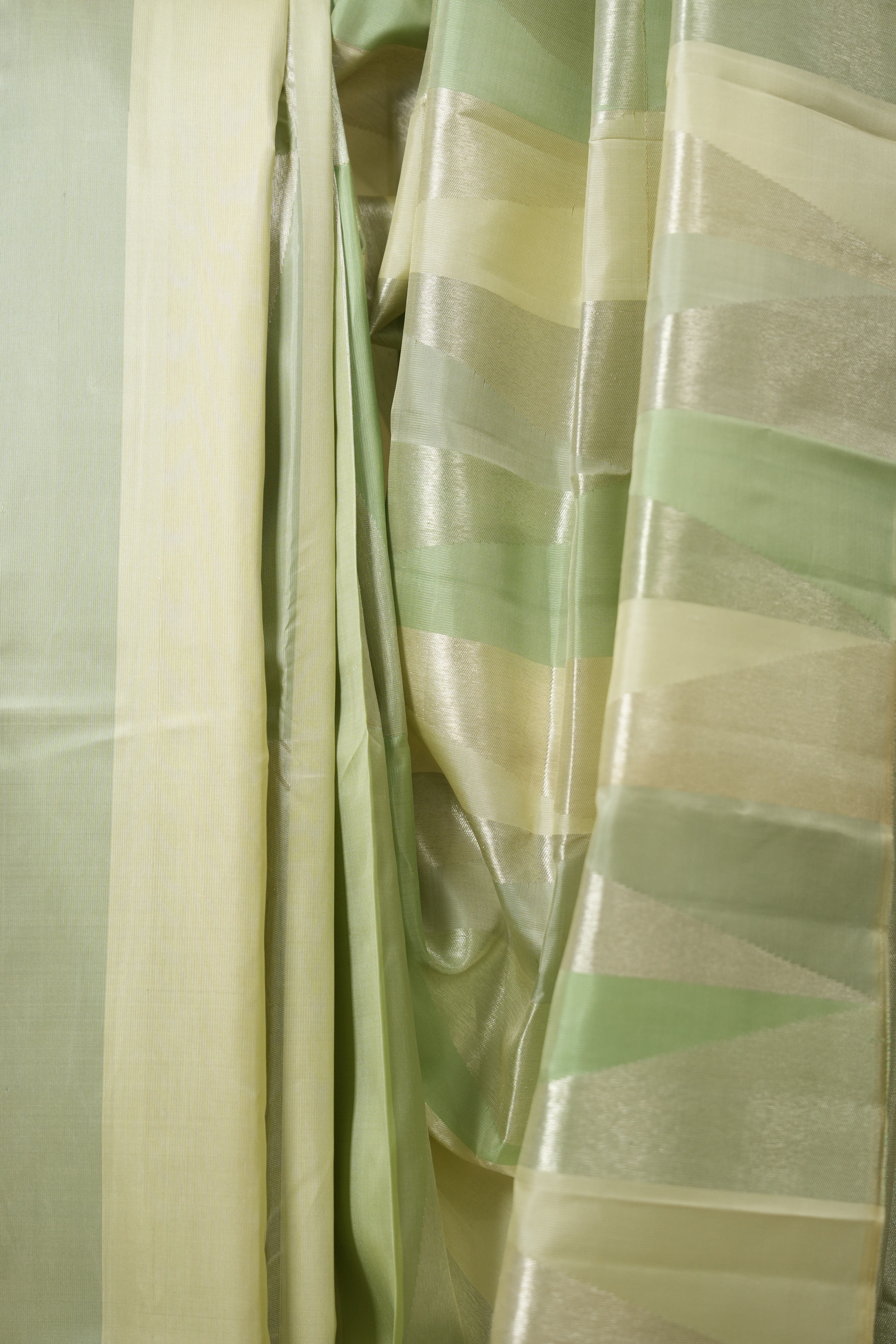 Pastel Pista Green Kanjivaram Silk Saree - SRPPPKSS1052