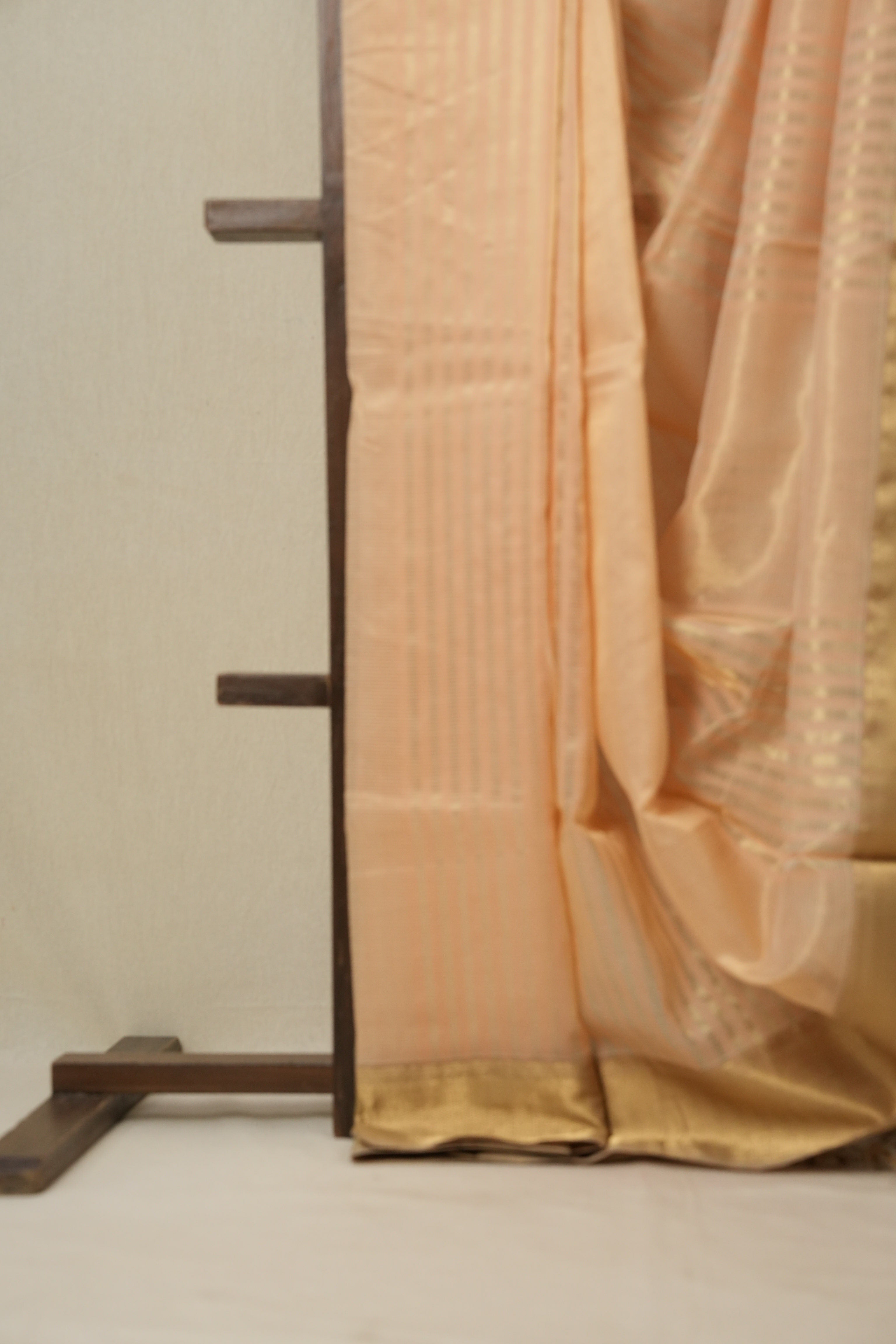 Peach Maheshwari Saree - SRPMS209