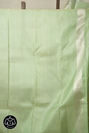 Pastel Pista Green Kanjivaram Silk Saree - SRPPPKSS1052