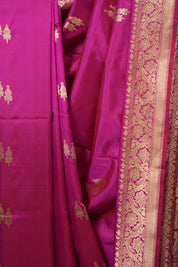 Rani Pink Banarasi Silk Saree - SRRPBSS892