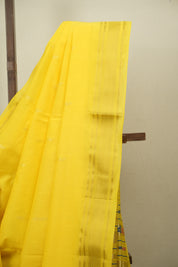 Yellow Cotton Paithani Saree - SRYCPS841