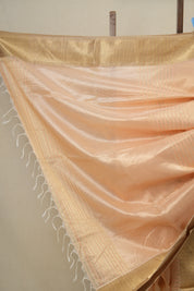 Peach Maheshwari Saree - SRPMS209