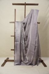 Lavender Tissue Tussar Silk Saree - SRLTTSS605