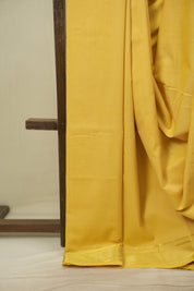 Yellow Cotton Paithani Saree - SRYCPS836