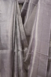 Lavender Tissue Tussar Silk Saree - SRLTTSS605