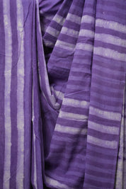 Lavender HBP Cotton Saree - SRLCS2959