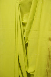 Lime Green Cotton Paithani Saree - SRLGCPS839