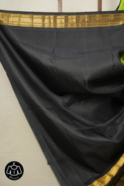 Neon Green Gadwal Silk Saree - SRNGGSS608