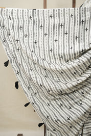 Off White HBP Signature Cotton Saree - SROWSCS19