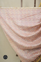 Pastel Yellow HBP Cotton Silk Saree With Chanderi Border - SRPYCSS1553
