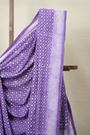 Lavender HBP Cotton Saree - SRLCS2955