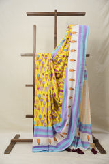 Yellow HBP Signature Cotton Saree - SRYSCS13