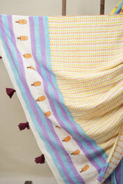 Yellow HBP Signature Cotton Saree - SRYSCS13