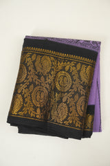 Purple Sungudi Cotton Saree - SRPSCS344