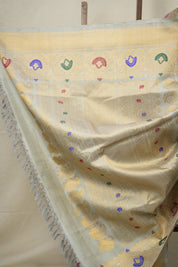 Pastel Pink Gadwal Silk Saree - SRPPGSS587