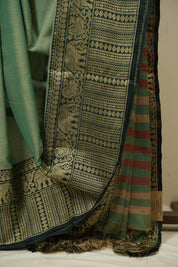 Mint Narayan Peth Cotton Saree - SRMNPCS87