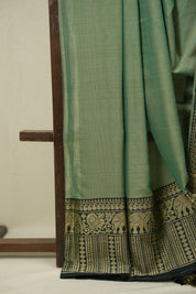 Mint Narayan Peth Cotton Saree - SRMNPCS87