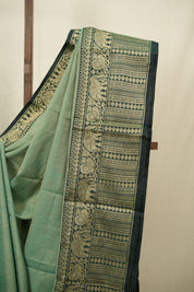 Mint Narayan Peth Cotton Saree - SRMNPCS87