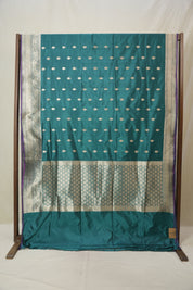 Peacock Green Banarasi Silk Saree - SRPGBSS900