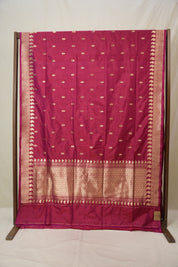 Pink Banarasi Silk Saree - SRPBSS902