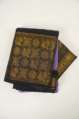 Purple Sungudi Cotton Saree - SRPSCS315