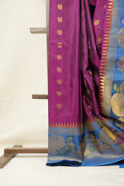Rani Pink Gadwal Silk Saree - SRRPGSS593