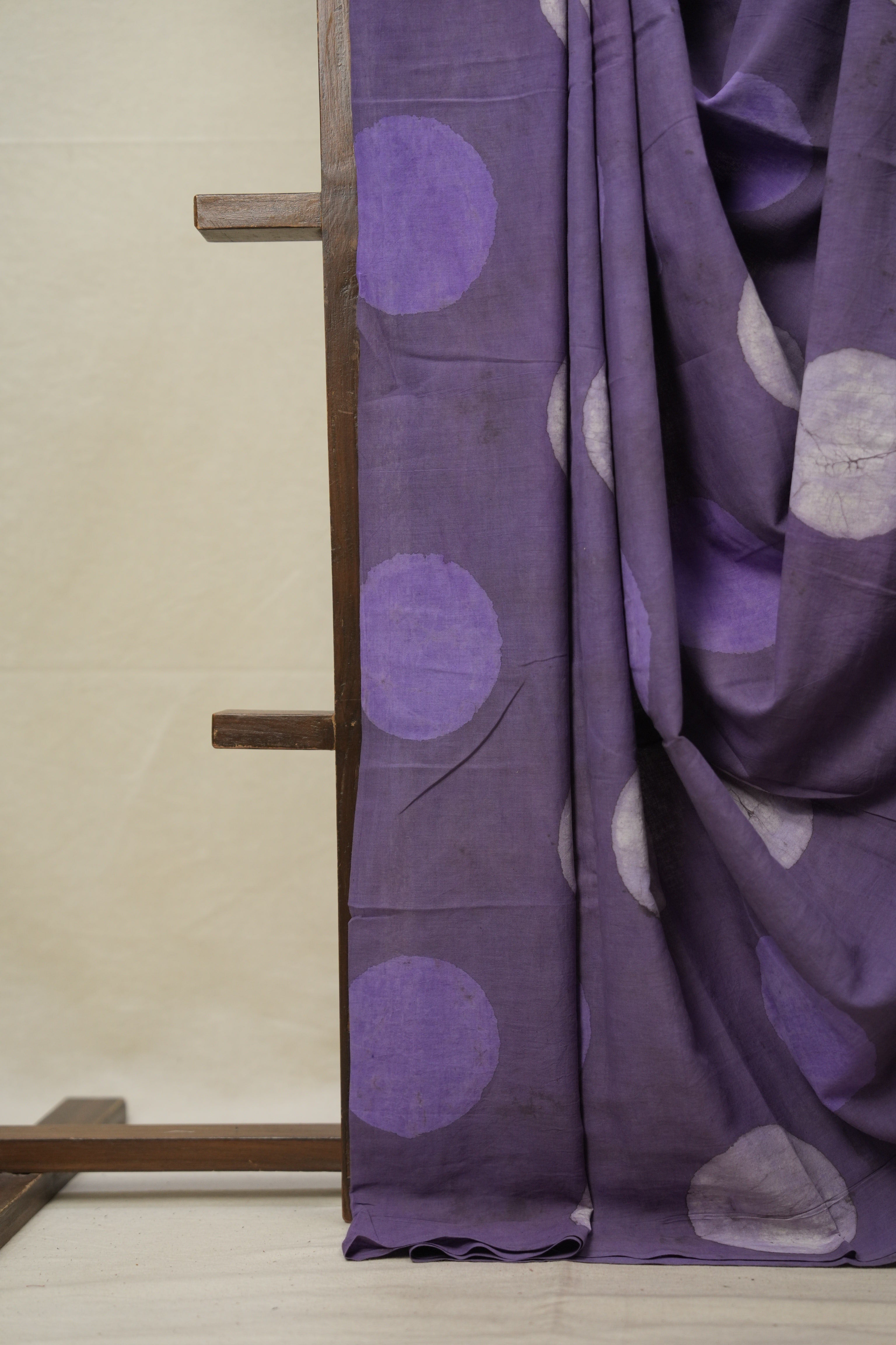 Lavender HBP Cotton Saree - SRLCS2971