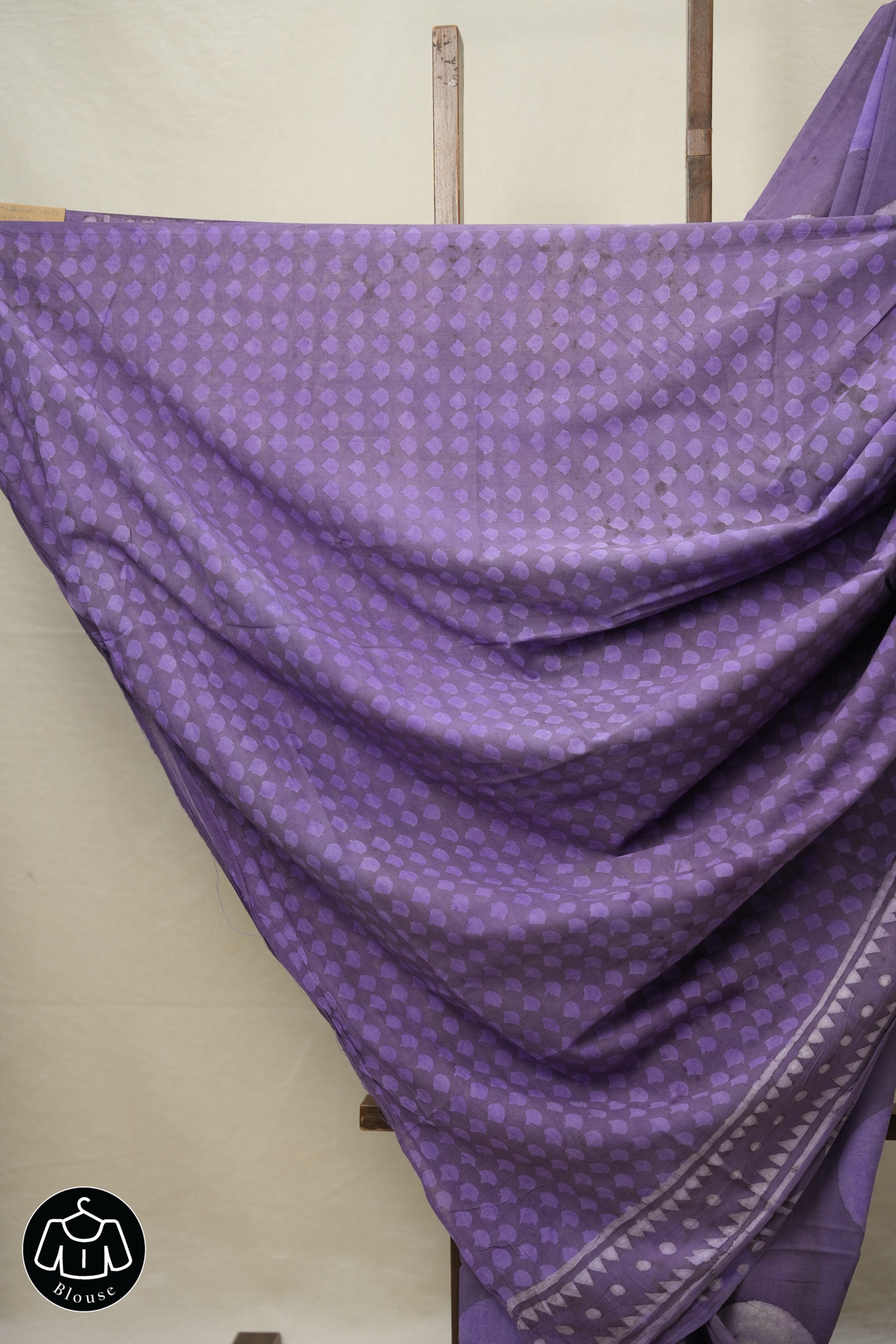 Lavender HBP Cotton Saree - SRLCS2971