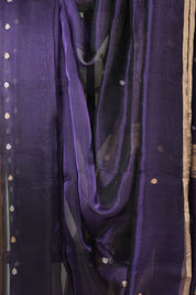 Violet Tissue Banarasi Silk Saree - SRVTBSS64
