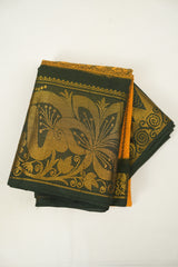 Yellow Sungudi Cotton Saree - SRYSCS299