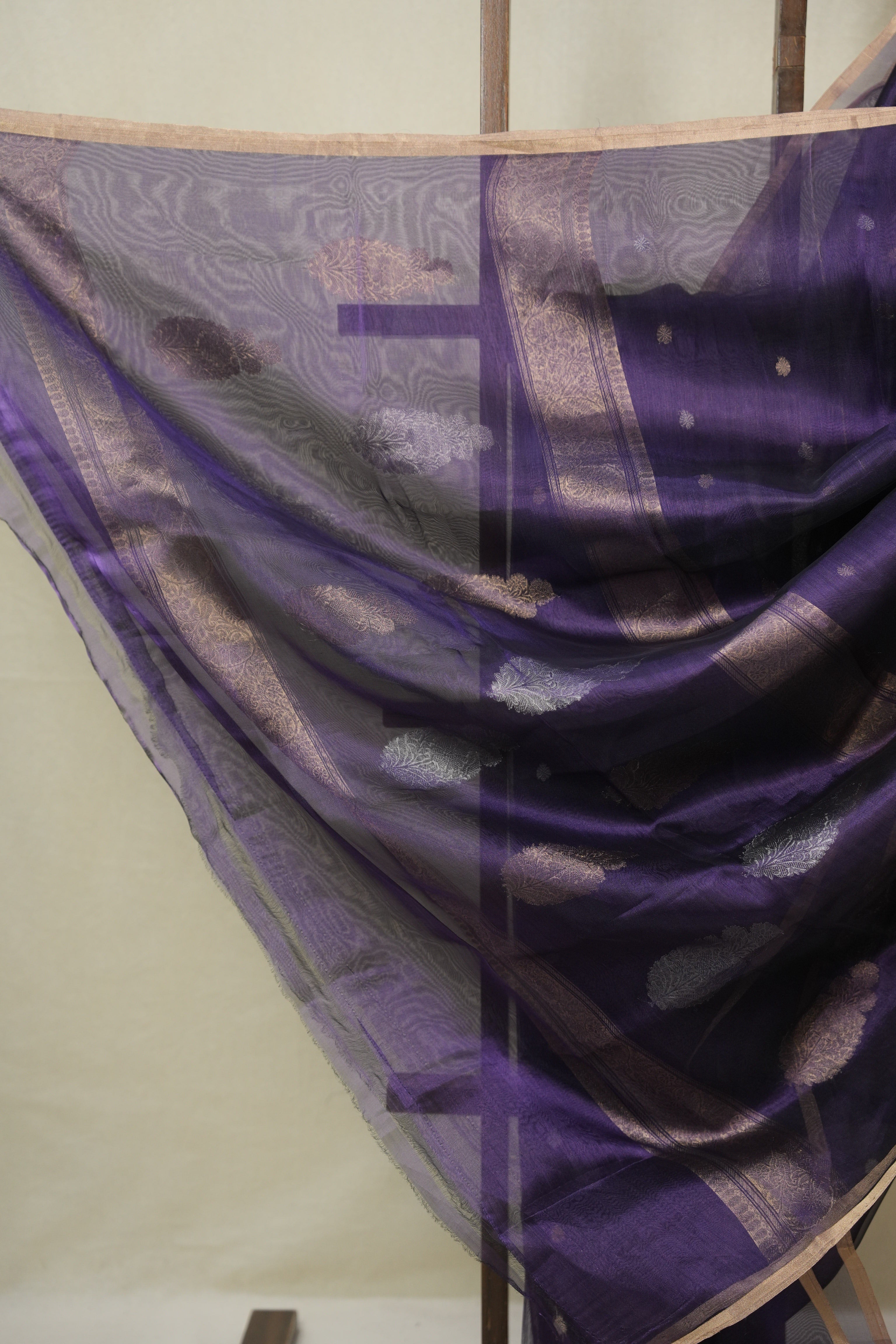 Violet Tissue Banarasi Silk Saree - SRVTBSS64