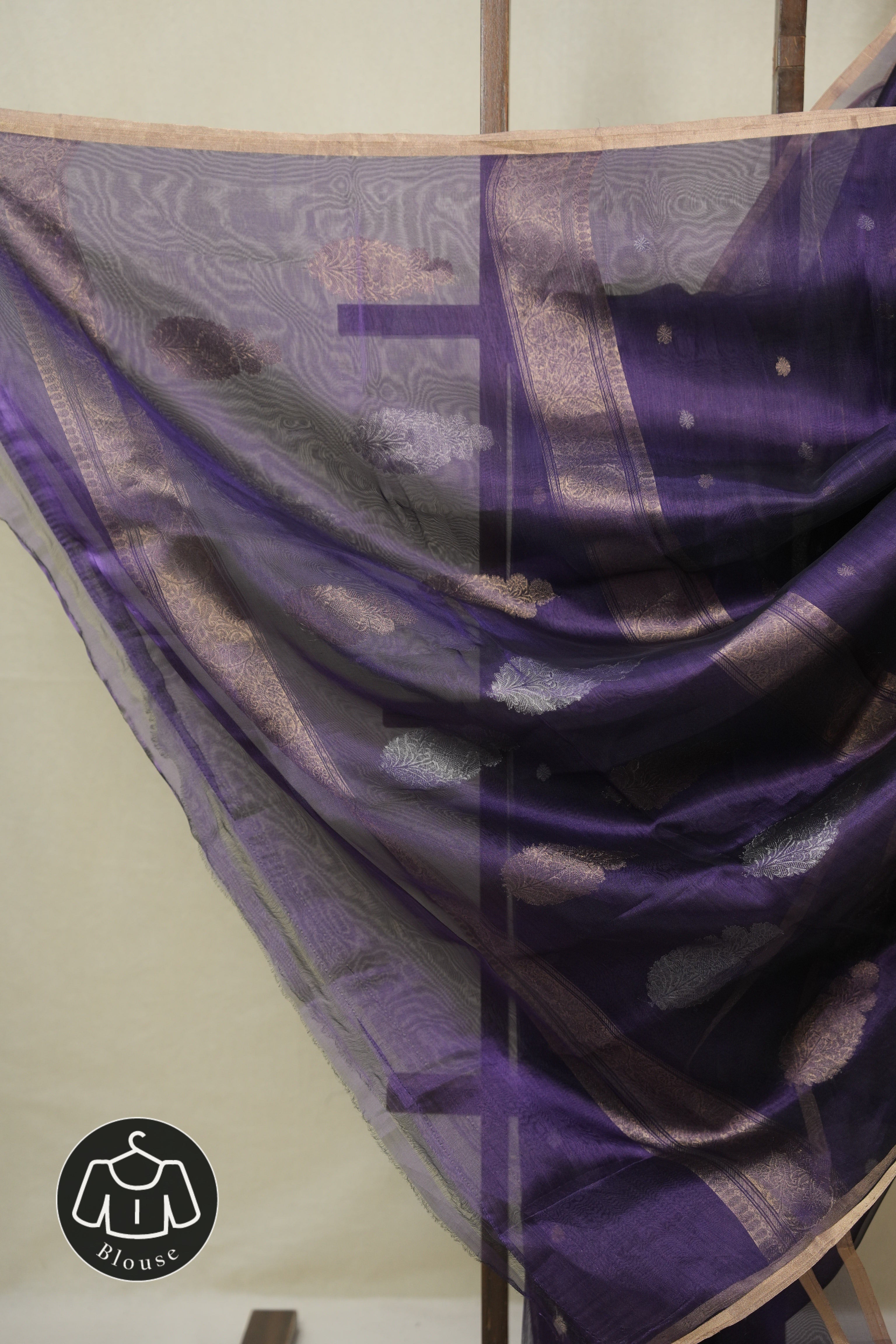 Violet Tissue Banarasi Silk Saree - SRVTBSS64