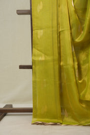 Neon Green Tissue Banarasi Silk Saree - SRNGTBSS68