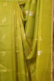 Neon Green Tissue Banarasi Silk Saree - SRNGTBSS68