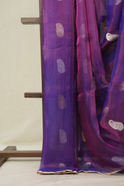 Purple Tissue Banarasi Silk Saree - SRPTBSS62